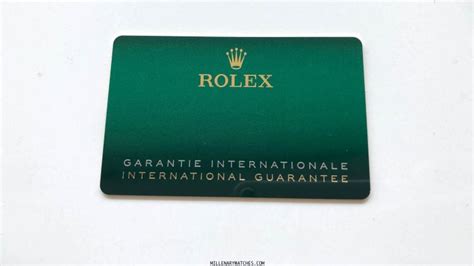 rolex garantiekarte verloren|rolex watch warranty.